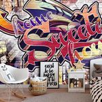 Paris Prix Papier Peint  Cool Graffiti. Coloris disponibles : Multicolore