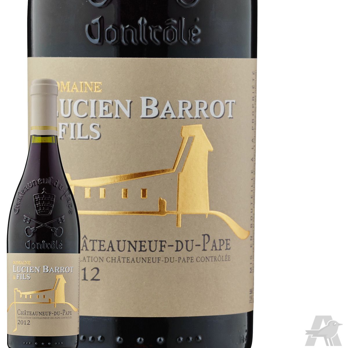 Domaine Lucien Barrot Chateauneuf du Pape Rouge 2012
