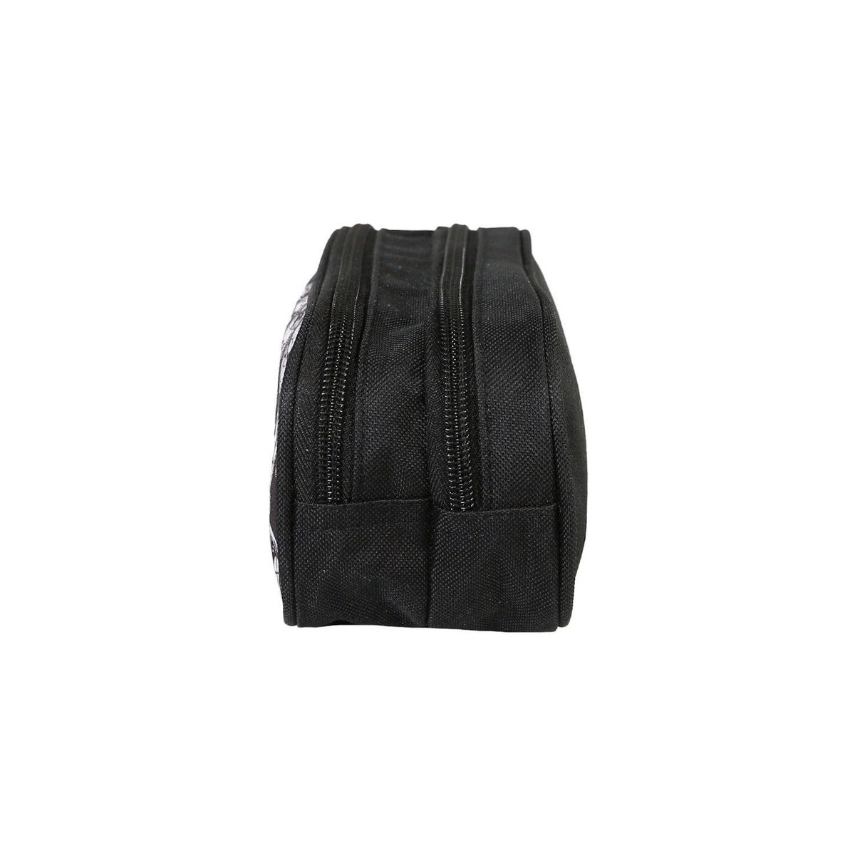 Bagtrotter Bagtrotter - Avengers - Marvel - Trousse Scolaire Rectangulaire - Noir  - 2 Compartiments Zippés - 23x7x10cm - Matière Polyester - Accessoire et Papeterie Scolaire