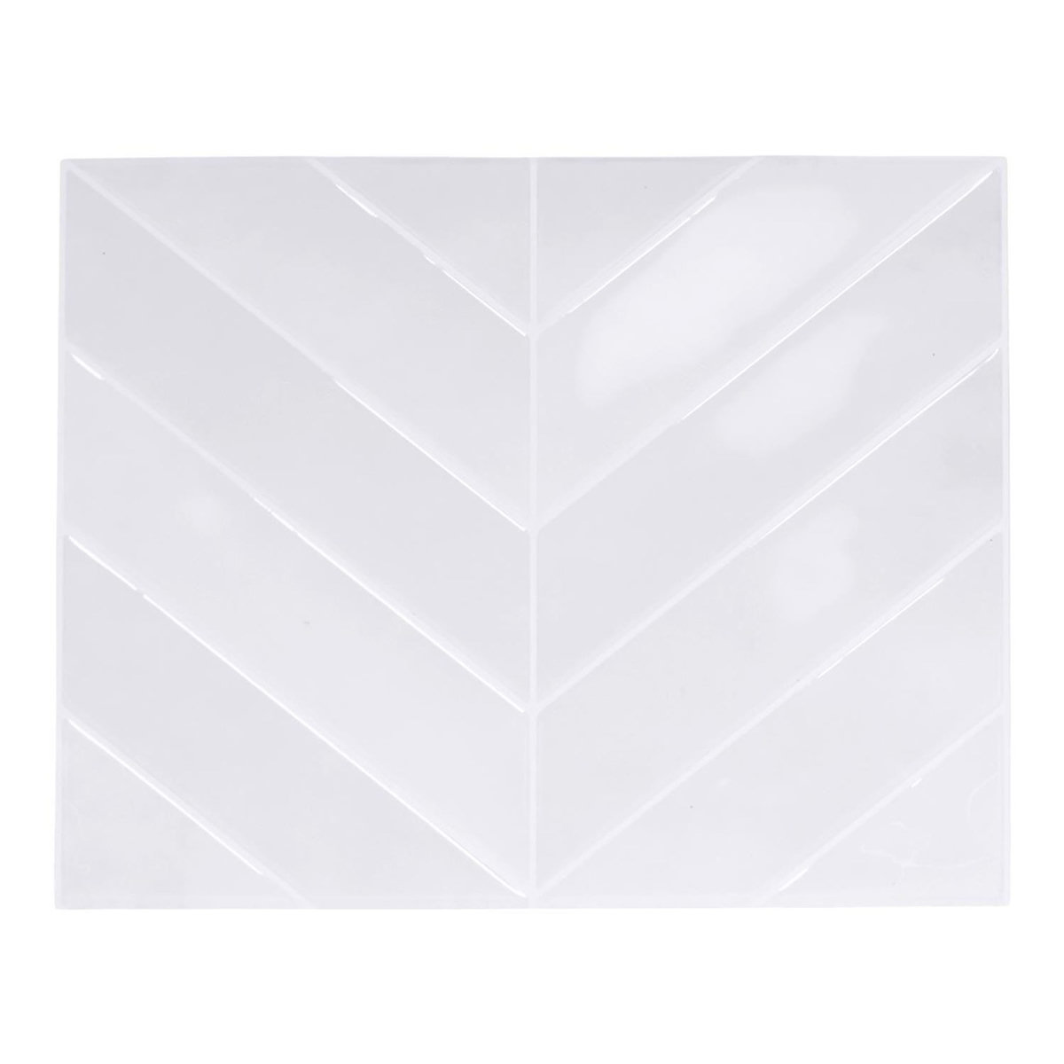 The Home Deco Factory 4 crédences adhésives motifs chevrons effet Zellige