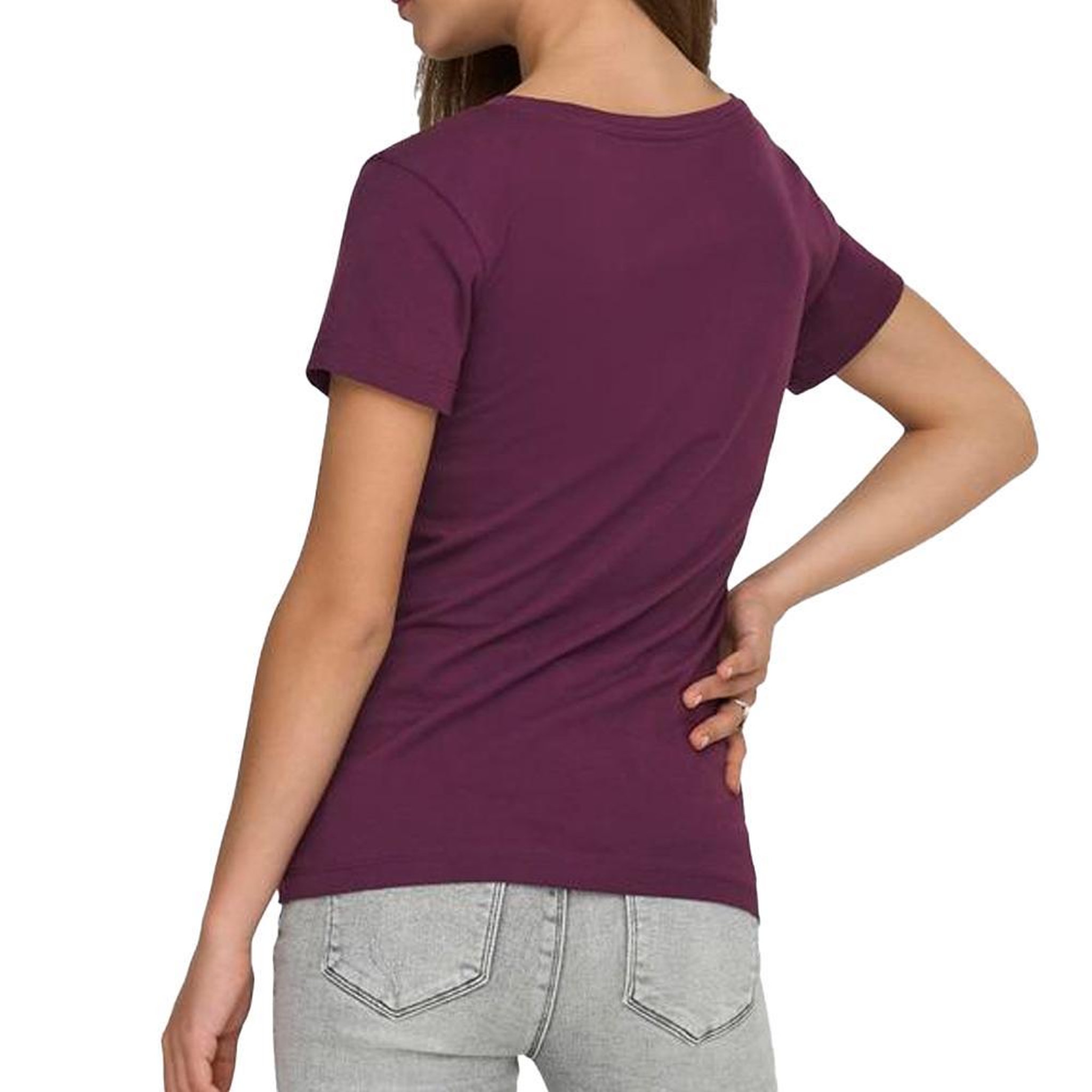 Voir la diapositive 2 : JACQUELINE DE YONG T-Shirt Violet JDY Femme Jdy Detail