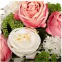 ATMOSPHERA Bouquet de Fleurs  Vero  35cm Rose & Blanc