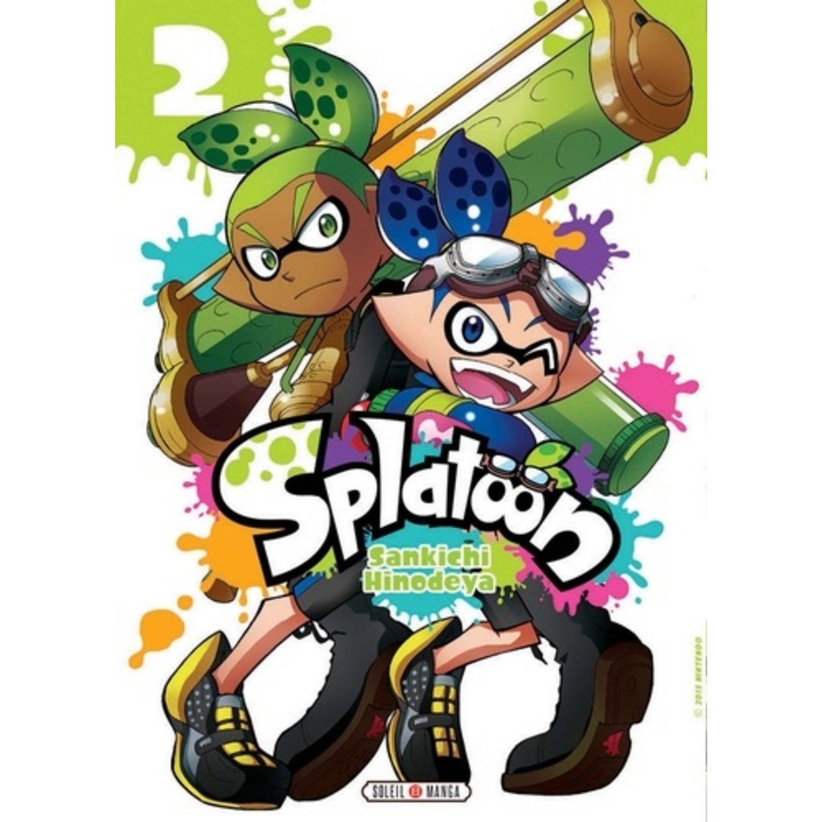 SPLATOON TOME 2, Hinodeya Sankichi pas cher - Auchan.fr