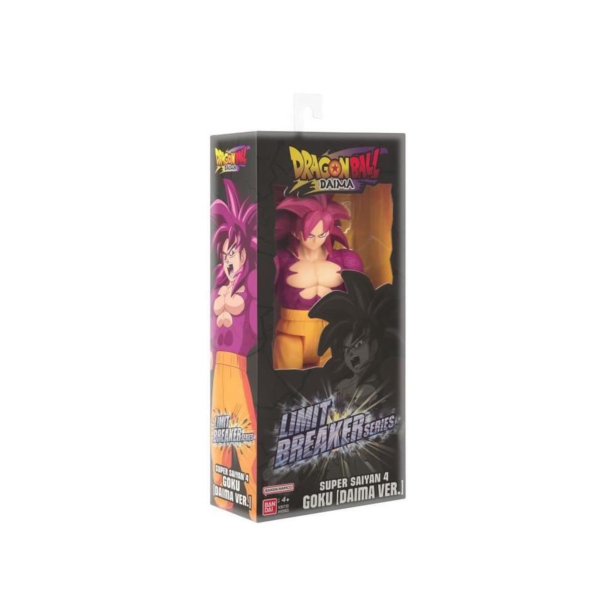 Voir la diapositive 5 : BANDAI Figurine Limit Breaker - BANDAI - Dragon Ball Daima - 40903 - Super Saiyan 4 Goku (Daima) - 30 cm