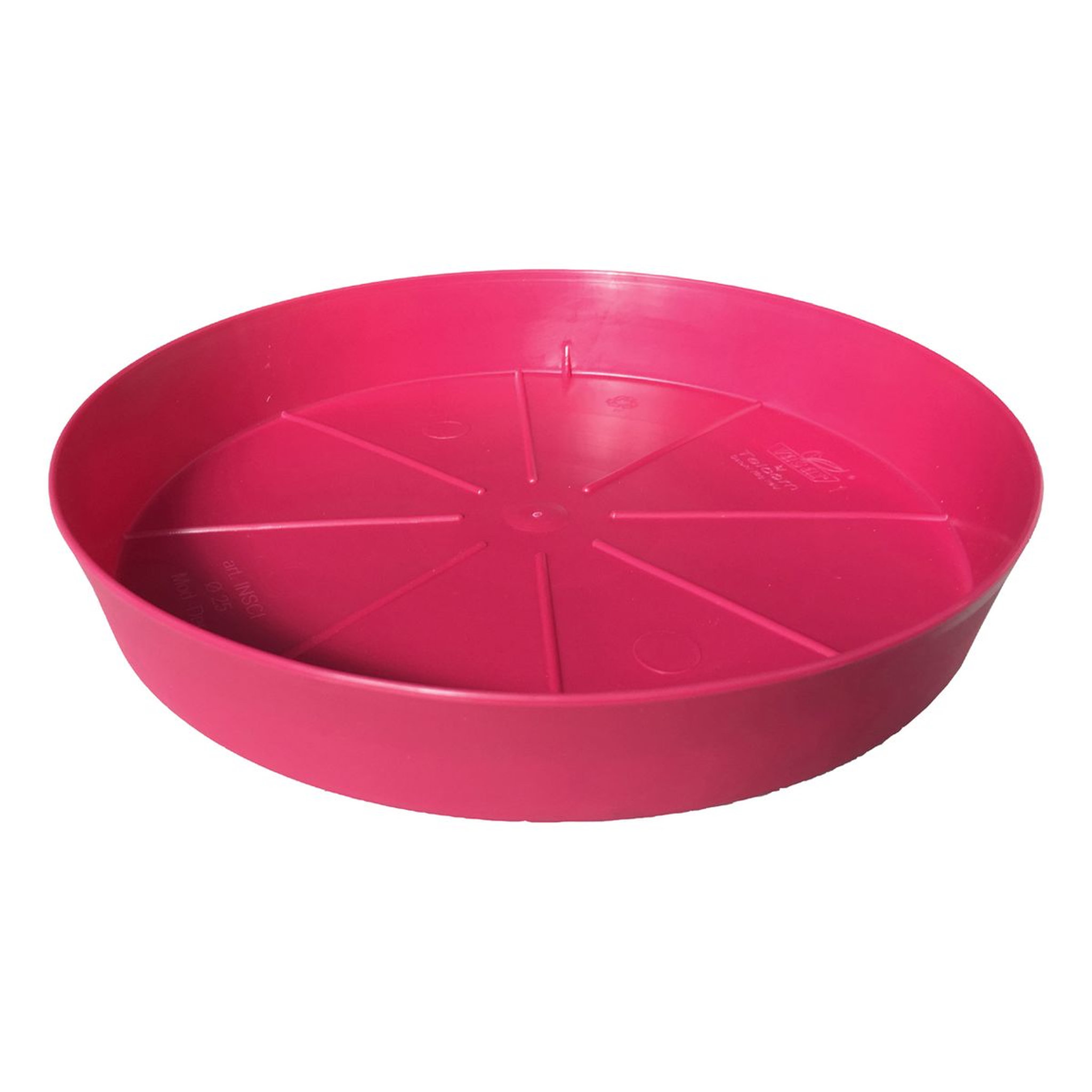Telcom Soucoupe pour pot diam 35 cm ICFAL cerise