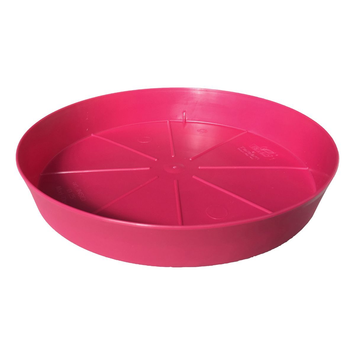 Telcom Soucoupe pour pot diam 35 cm ICFAL cerise