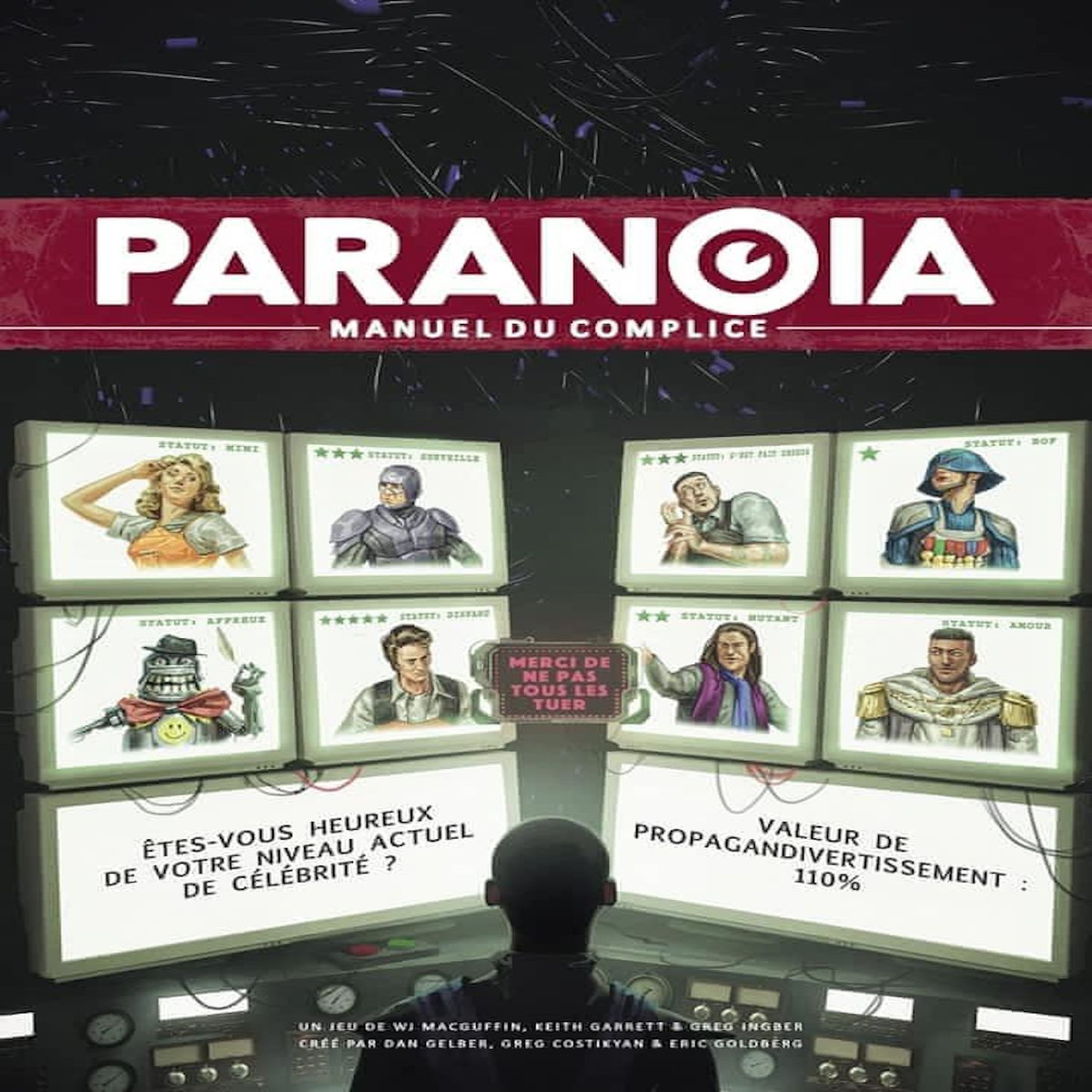 PARANOIA. MANUEL DU COMPLICE, Garrett Keith