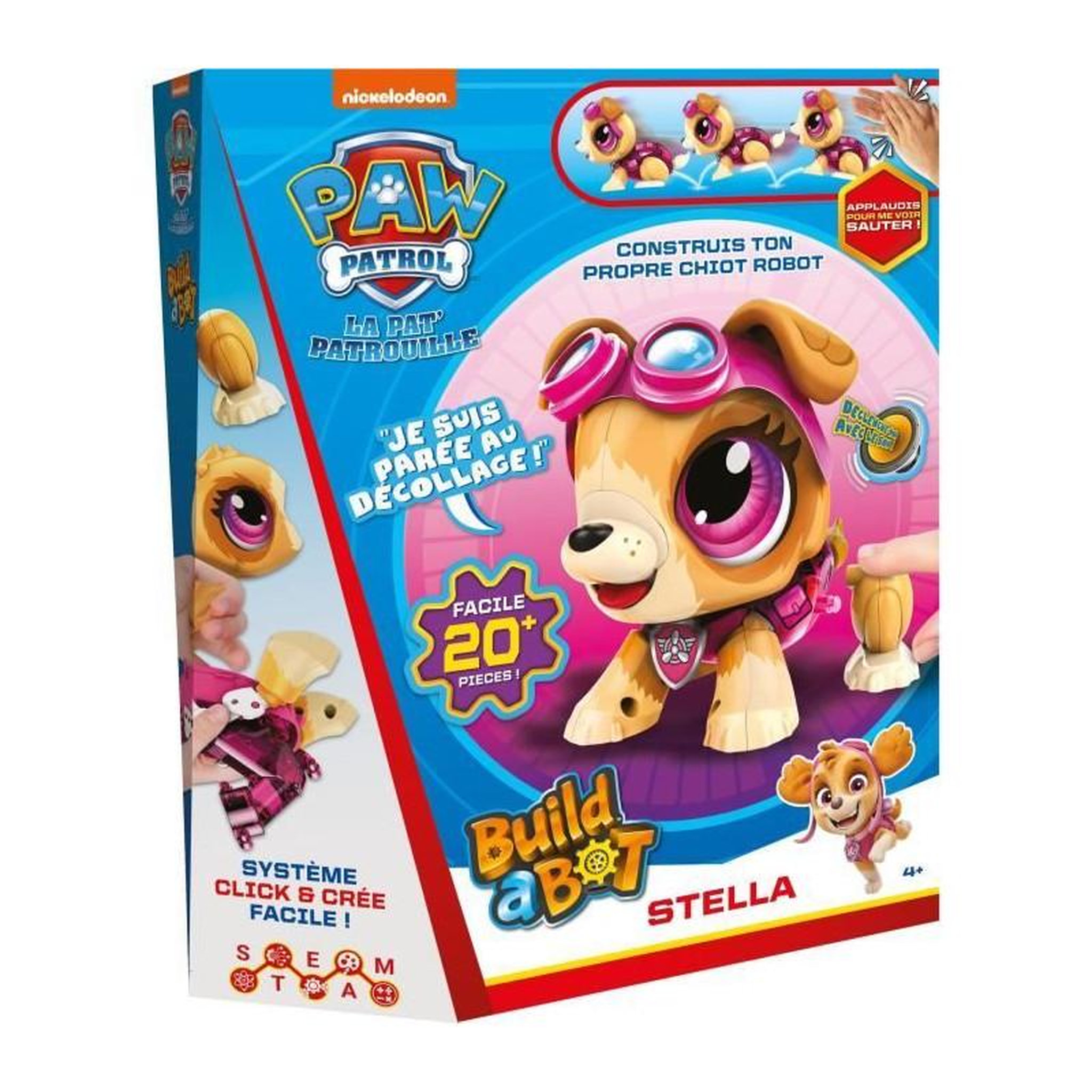 Voir la diapositive 4 : PAW PATROL Robot éducatif Goliath Paw Patrol Stella multicolore