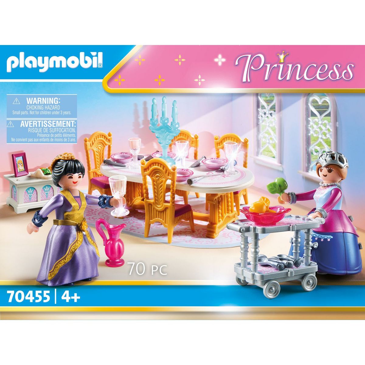PLAYMOBIL 70455 Princess - Salle à manger royale