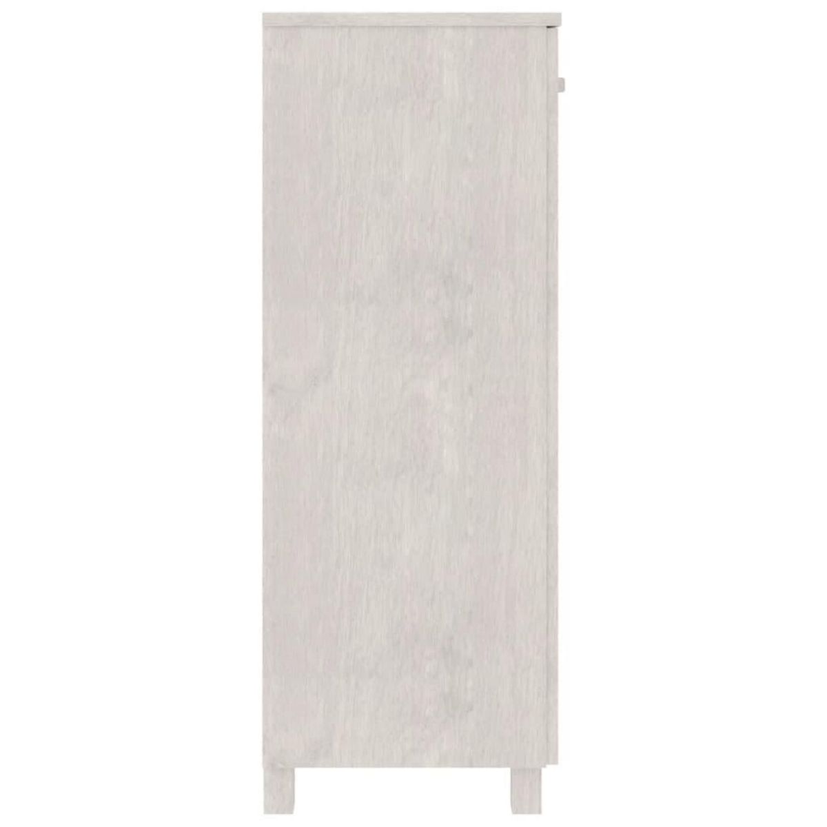 VIDAXL Armoire a chaussures HAMAR Blanc 85x40x108 cm Bois de pin