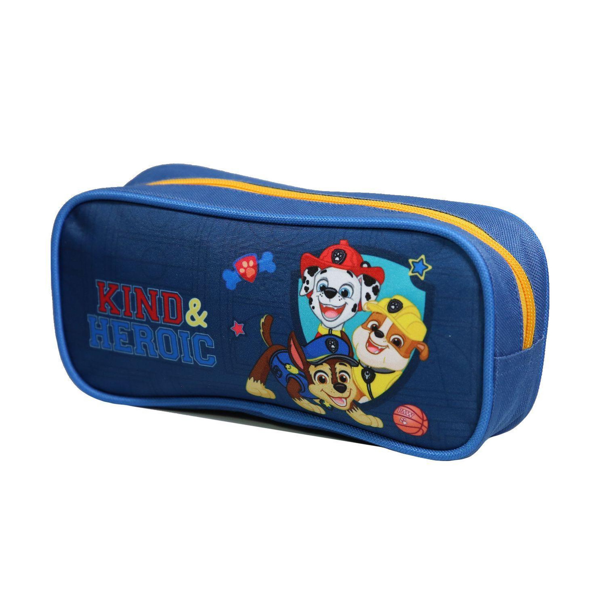 Voir la diapositive 2 : Bagtrotter BAGTROTTER Trousse scolaire rectangulaire Pat'Patrouille Bleue