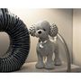 Voir la diapositive 5 : Paris Prix Statuette Déco Caniche Debout  Sparky  15cm Argent