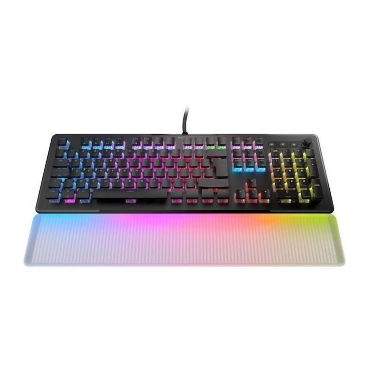 Roccat Clavier gamer optique et mécanique - ROCCAT - ROC-12-004 Vulcan II Max - Linéaire - Éclairage RGB - Noir
