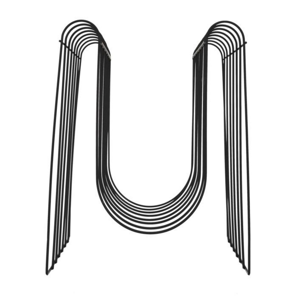 Paris Prix Range Magazines Design  Filaire  33cm Noir