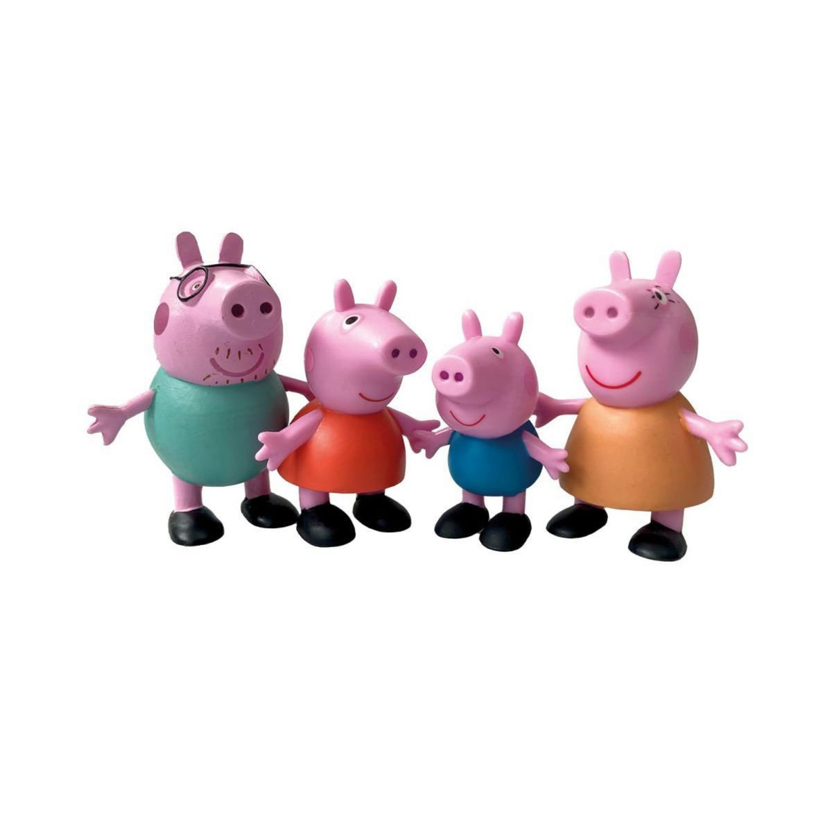 Comansi Peppa Pig ensemble de 4 figurines la famille