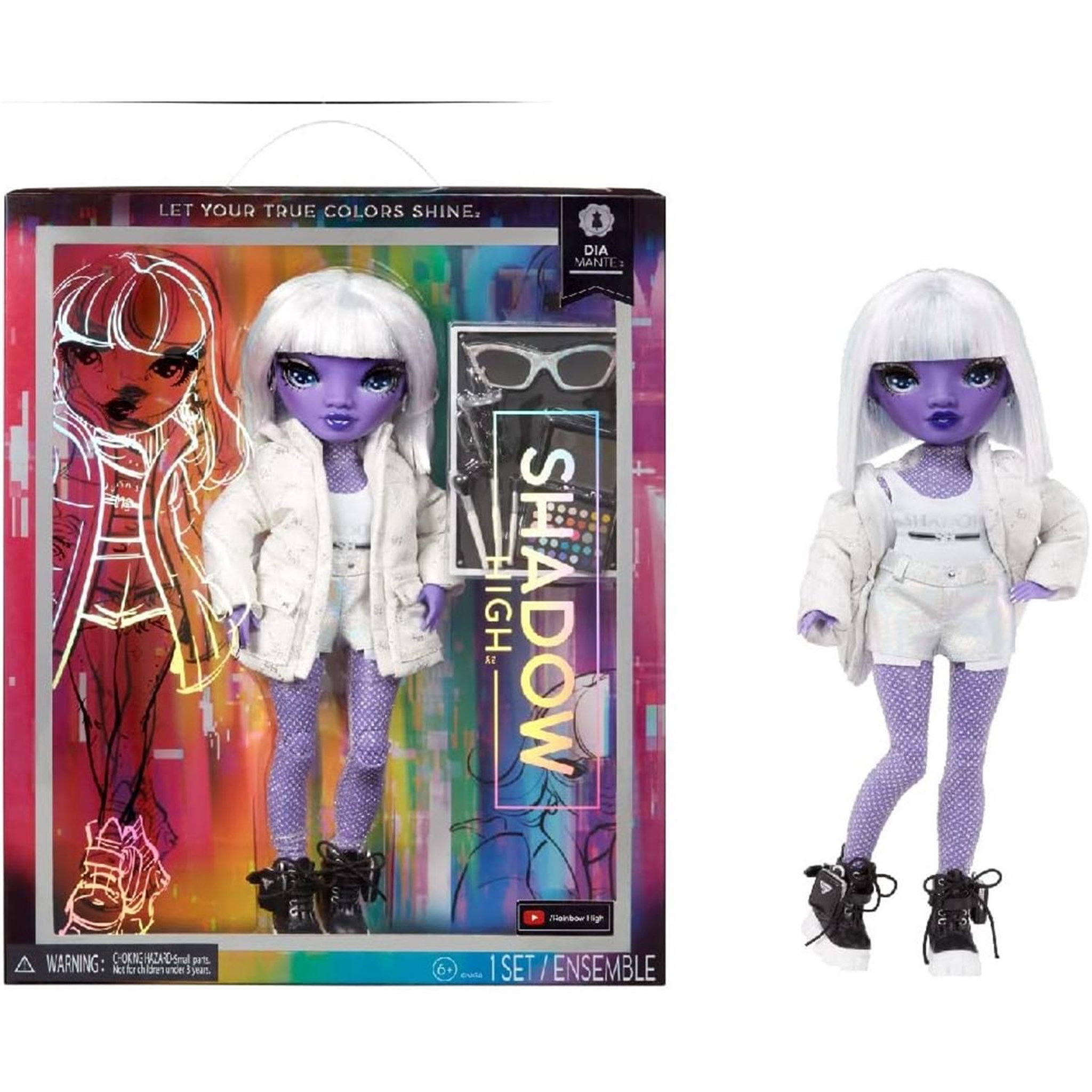 MGA ENTERTAINMENT MGA Poupée mannequin Shadow High Fashion - Dia Mante