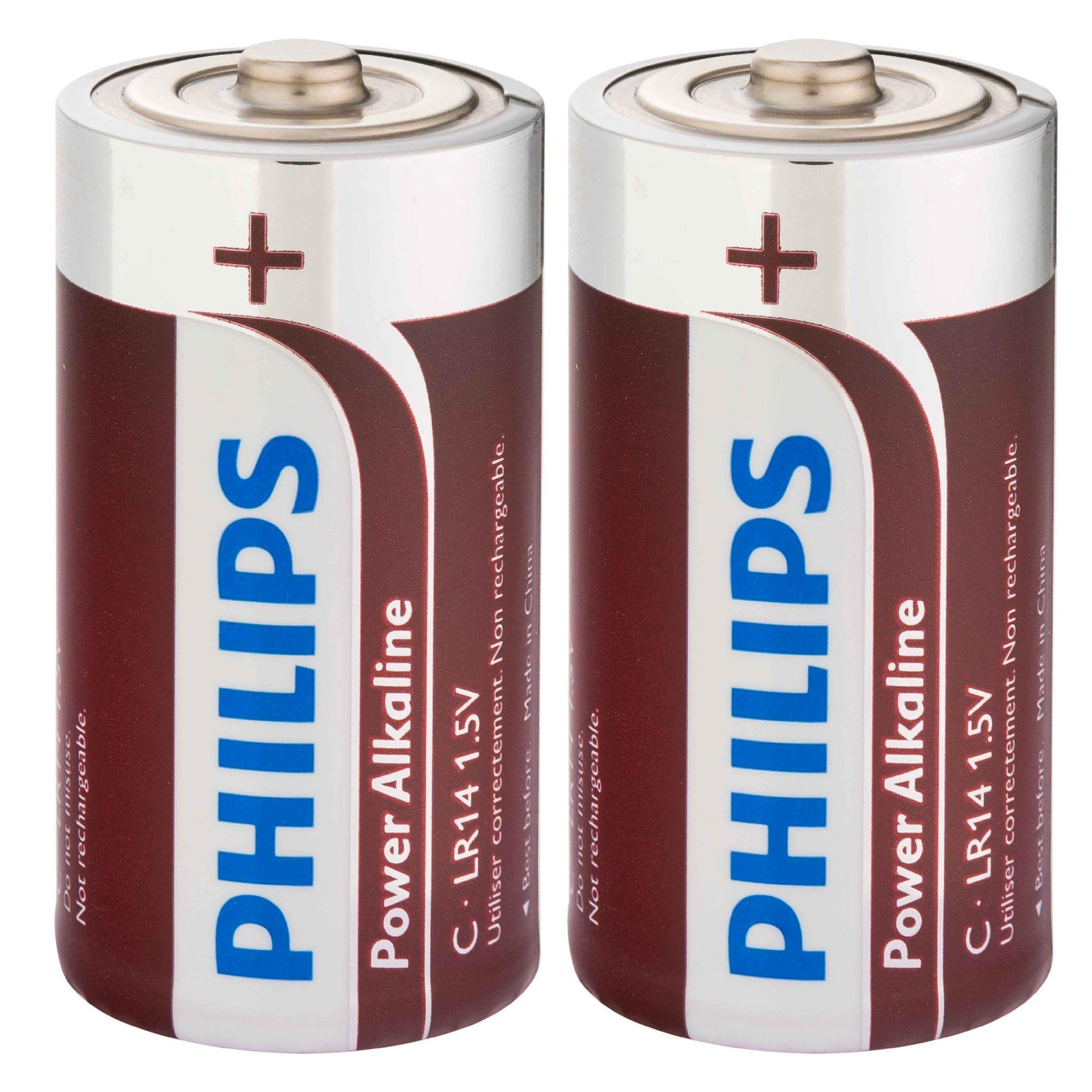 Philips Pile philips lr14  c  alcaline 2pcs