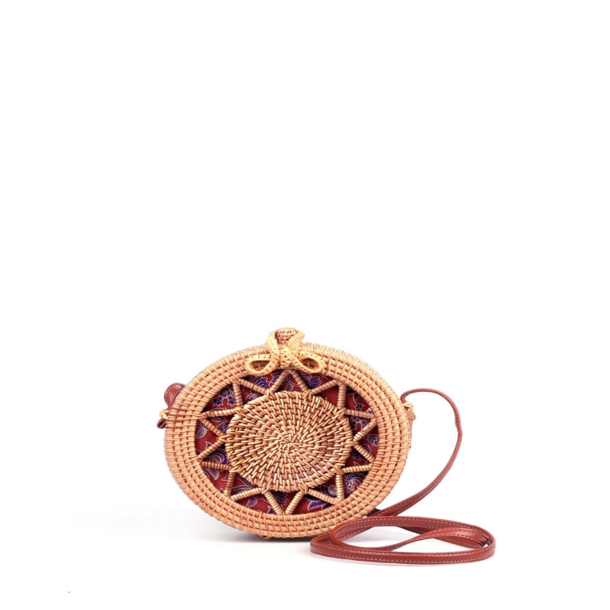 DARI BALI DARI BALI - Sac en paille TABANAN 20 cm