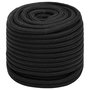 Voir la diapositive 2 : VIDAXL Corde de bateau Noir complet 16 mm 50 m Polypropylene