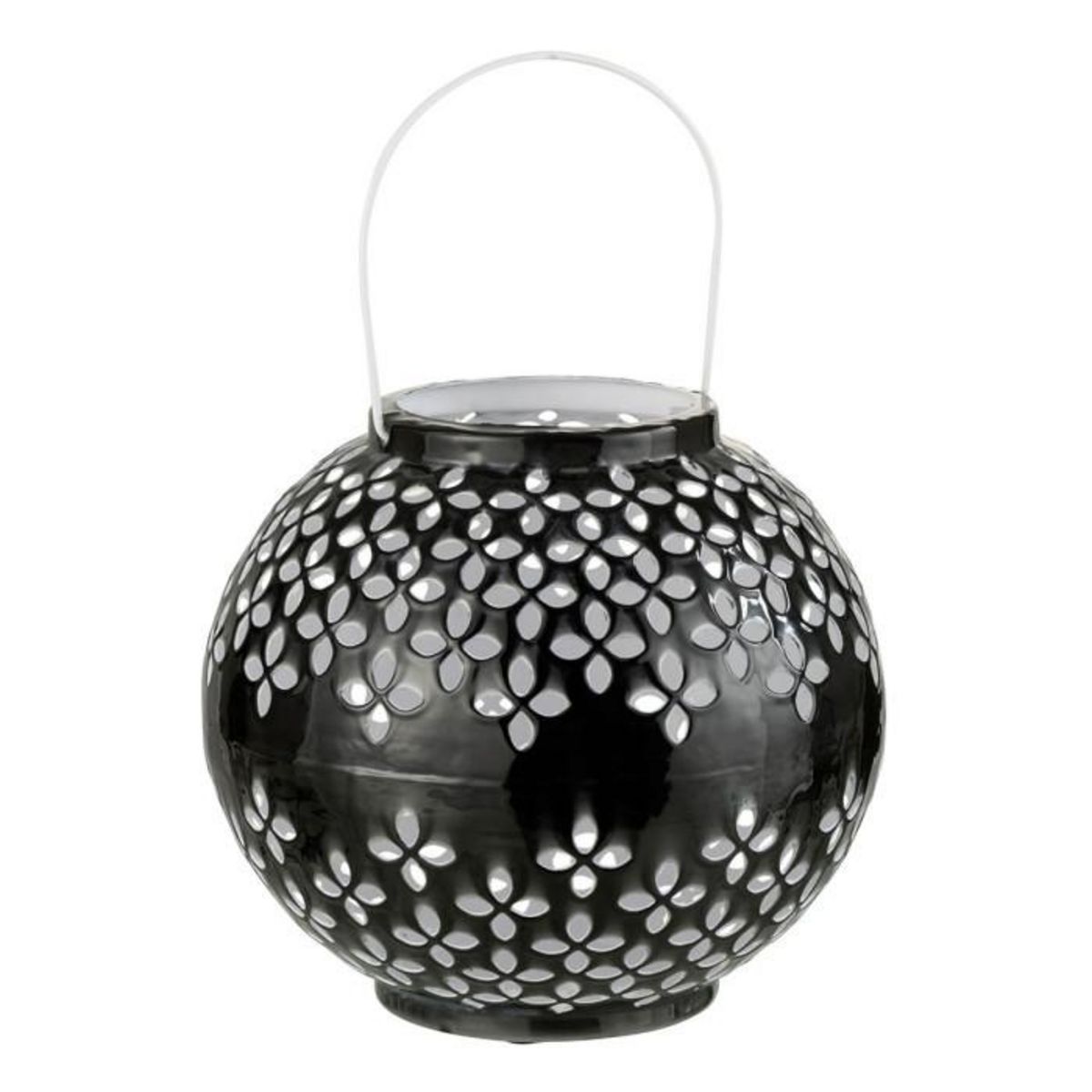 Paris Prix Lanterne Ronde Métal  Sévilla  19cm Noir