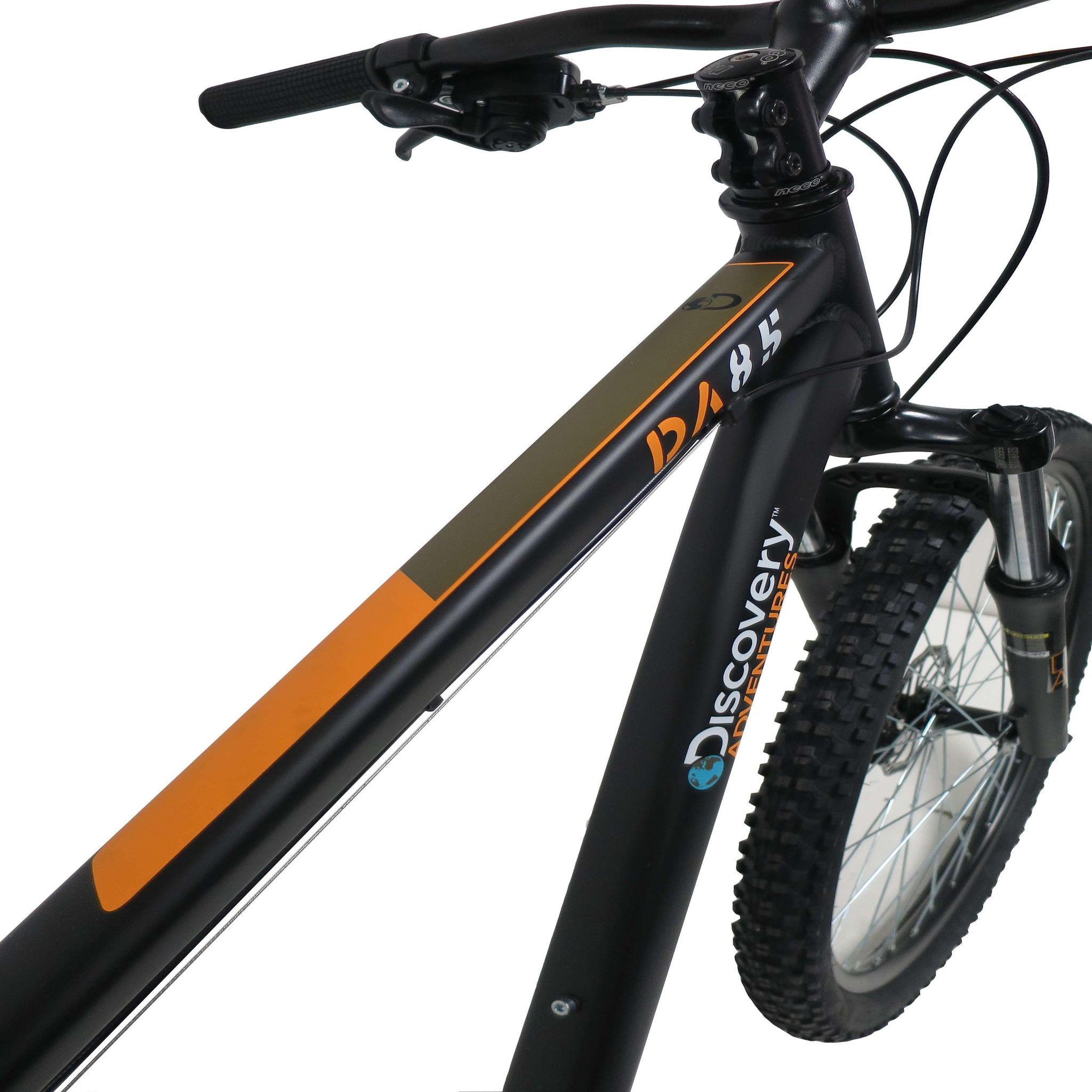 Voir la diapositive 5 : DISCOVERY ADVENTURES Vélo VTT 27,5'' Rigide Homme  Discovery Adventures  - Cadre Alu -  Double Freins à Disque - Dérailleur Shimano - Sélecteurs à gâchettes -  Fourche télescopique - Potence headset
