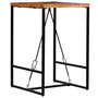 Voir la diapositive 4 : VIDAXL Table de bar Bois de recuperation massif 70x70x106 cm