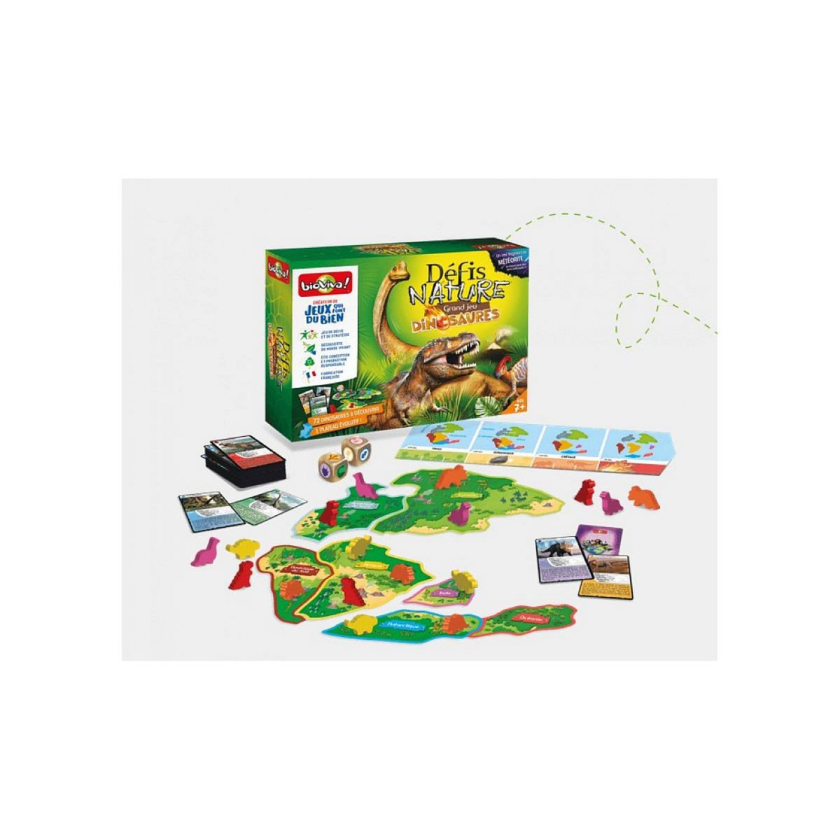 Bioviva Defis Nature Grand jeu Dinosaures
