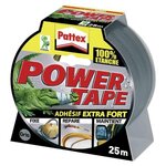 PATTEX Adhésif super puissant  Power tape  Gris - 50 mm x 25 m