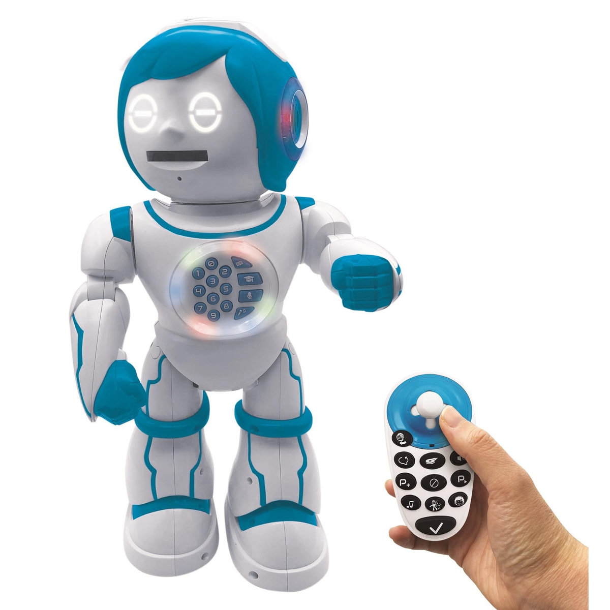 Lexibook POWERMAN KID Mon Robot Ludo-Educatif Bilingue (Français/Anglais)