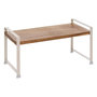Voir la diapositive 1 : FIVE Étagère de Cuisine en Bois  Acacia  40cm Naturel