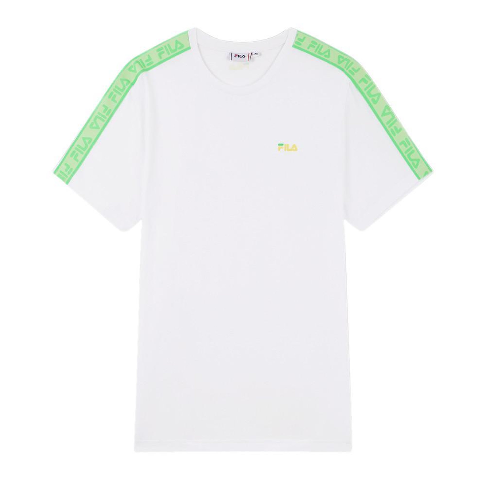 FILA T shirt /Vert Homme Fila Gaston. Coloris disponibles : Blanc