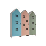 Vipack Combinaison D'armoires 3 Parties Casami Bruges bleu rose vert