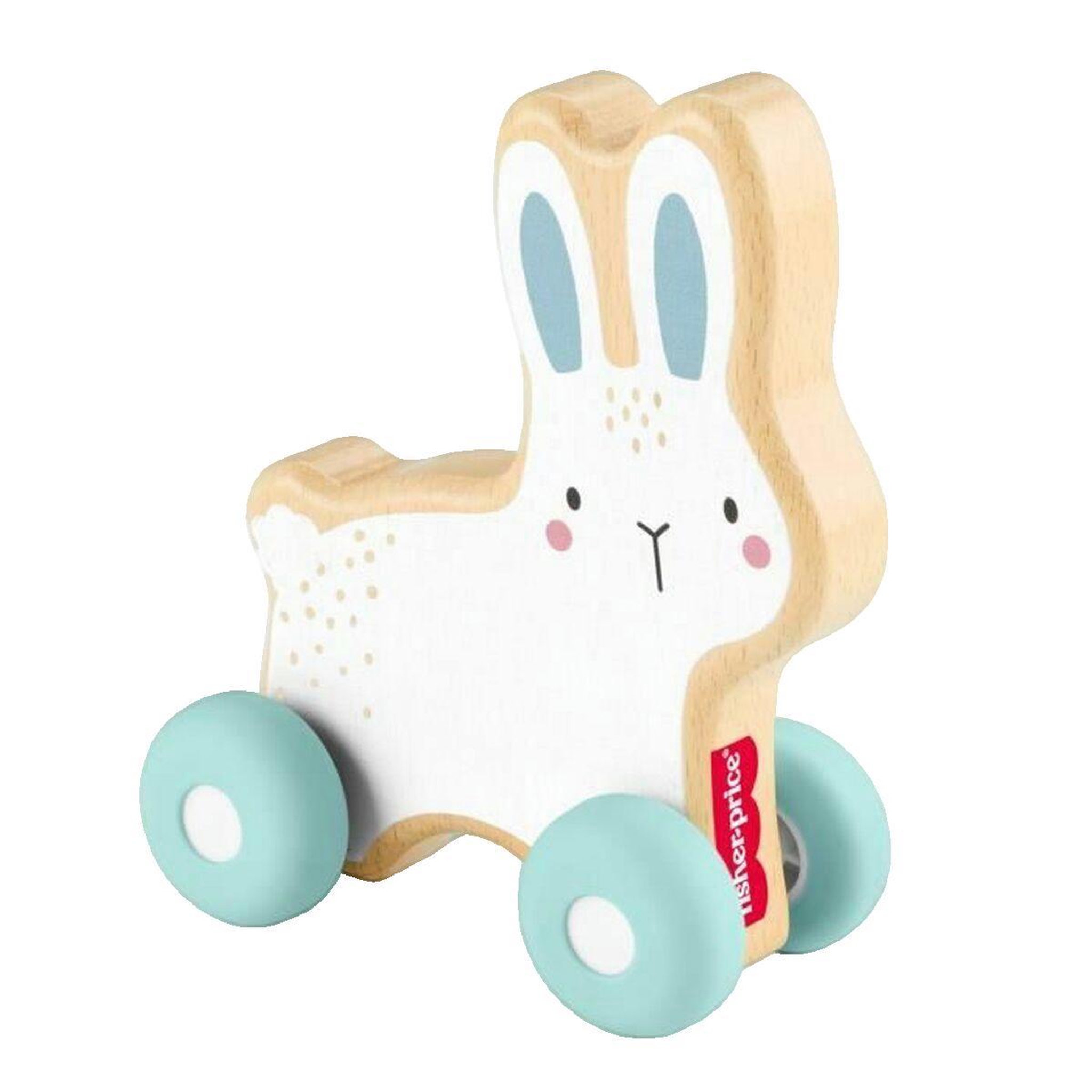 Fischer Jouet à pousser Fischer Lapin coloré