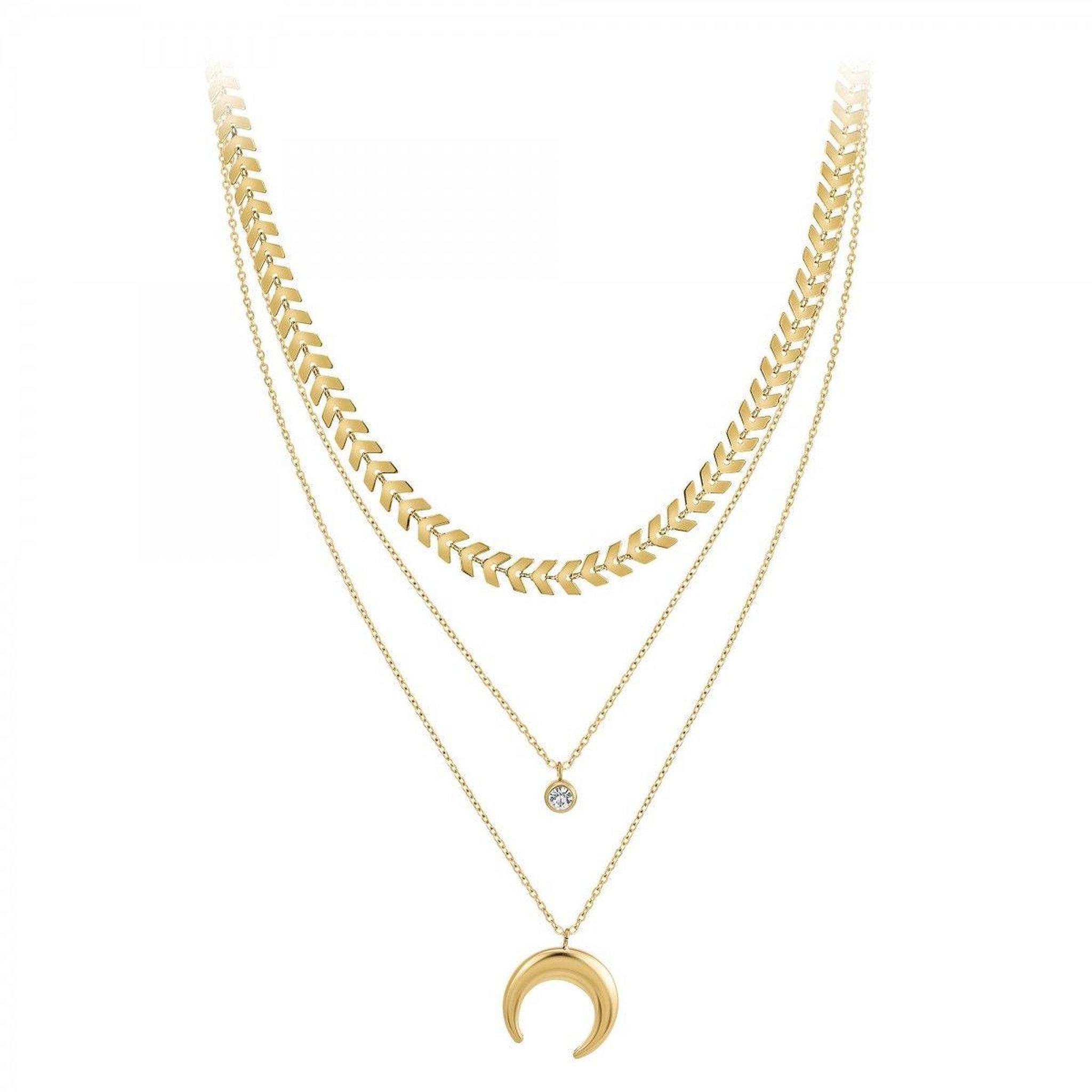 Voir la diapositive 1 : SC BOHEME Collier par SC Bohème orné d'un Cristal scintillant