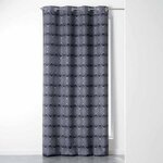 Paris Prix Rideau à Oeillets  Geodesie  140x260cm Anthracite