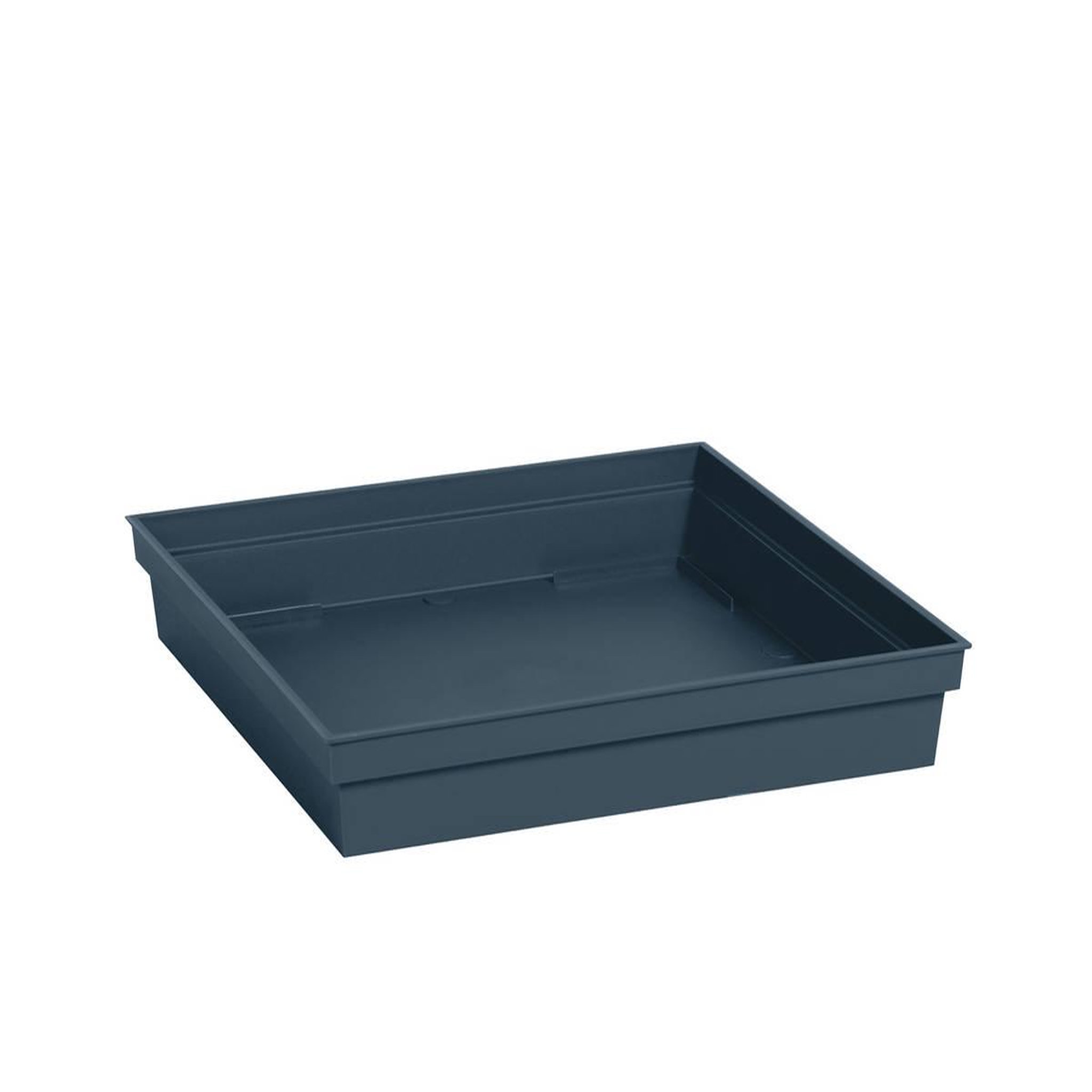 Eda Soucoupe toscane carrée 32 cm - bleu jean - eda