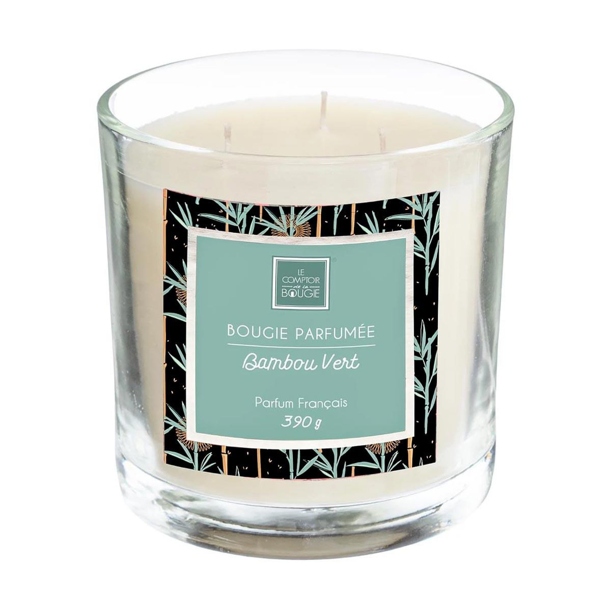 COMPTOIR DE LA BOUGIE Bougie parfumée  loys  390g bambou vert