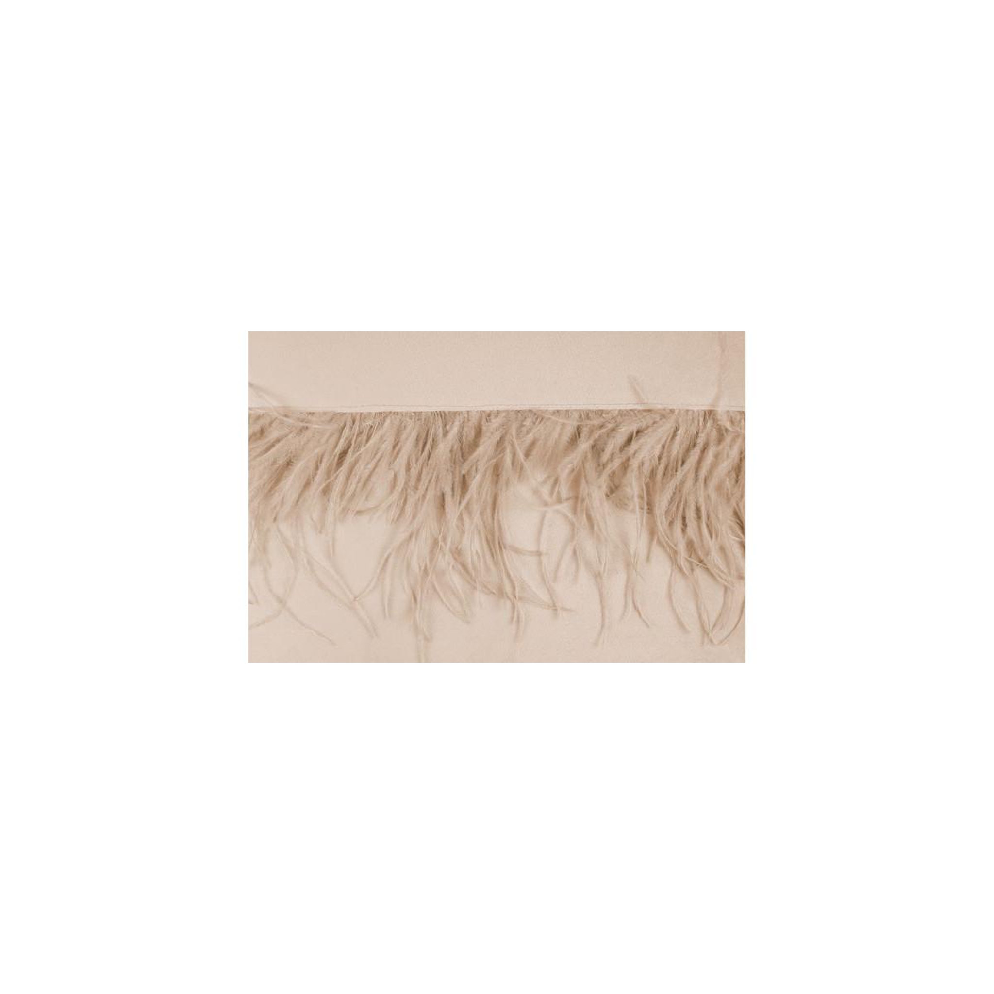 Voir la diapositive 6 : Paris Prix Ensemble Coussin & Plaid  Palmira  130x170cm Champagne