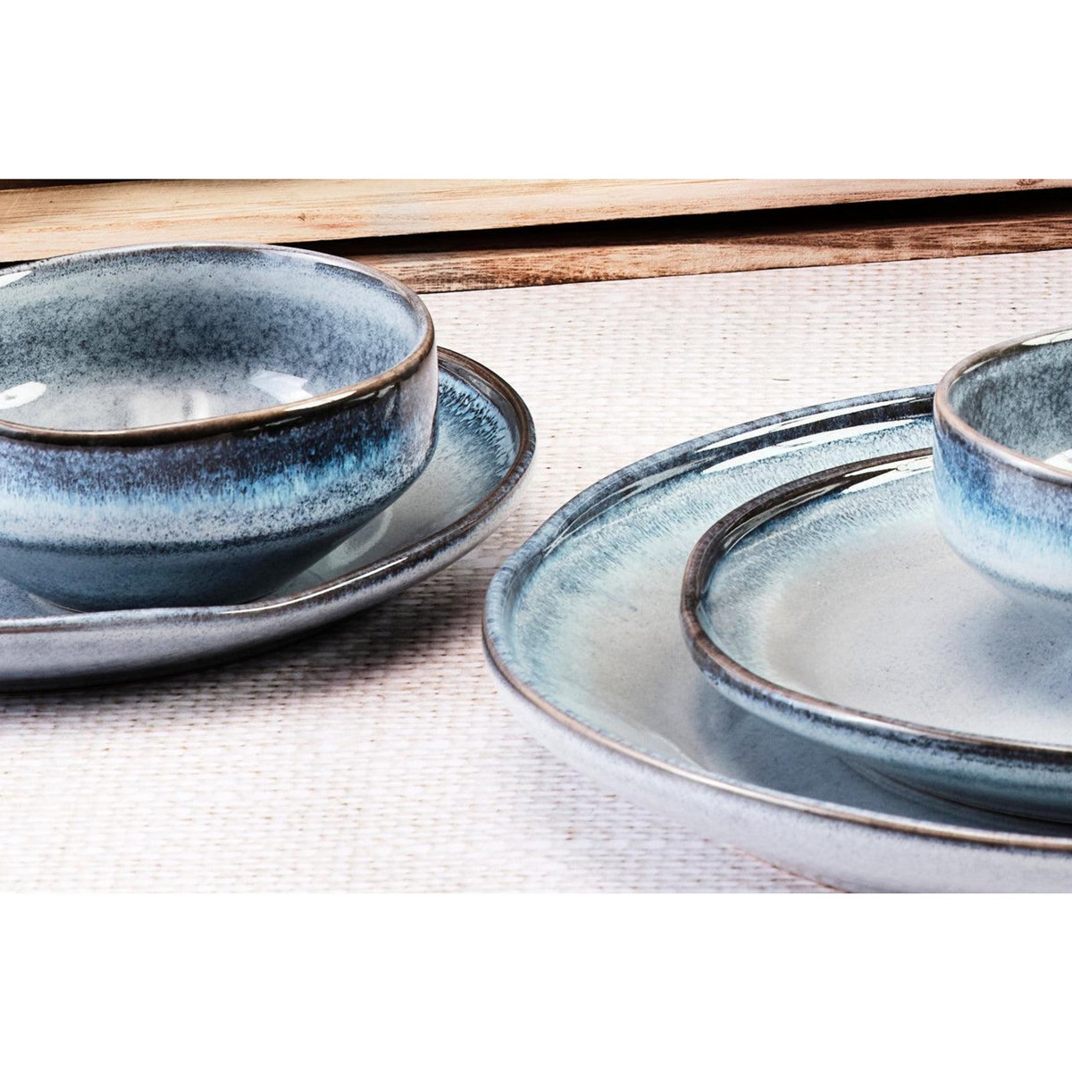 BJORN Service Complet GENESIS - 36 pièces - Mer