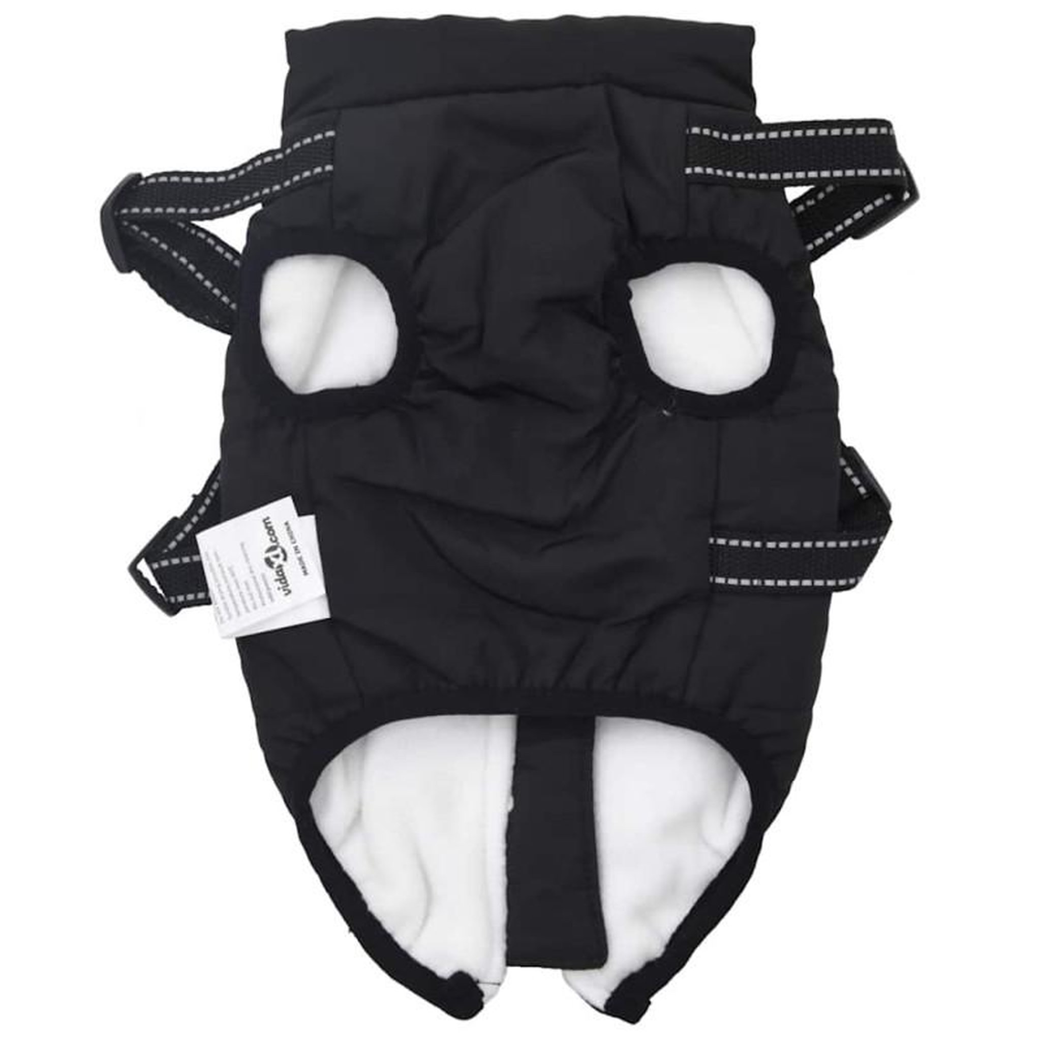 Voir la diapositive 5 : VIDAXL Manteau pour chiens avec harnais imperméable réfléchissant L36