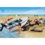 Voir la diapositive 4 : PLAYMOBIL 6864 - Summer Fun - Voiture avec bateau et moteur submersible