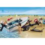 PLAYMOBIL 6864 - Summer Fun - Voiture avec bateau et moteur submersible