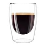 Melitta MELITTA Lot de 2 verres pour cafe Expresso 80 ml transparent