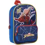 MARVEL Sac maternelle bleu et rouge avec pochette avant Spiderman