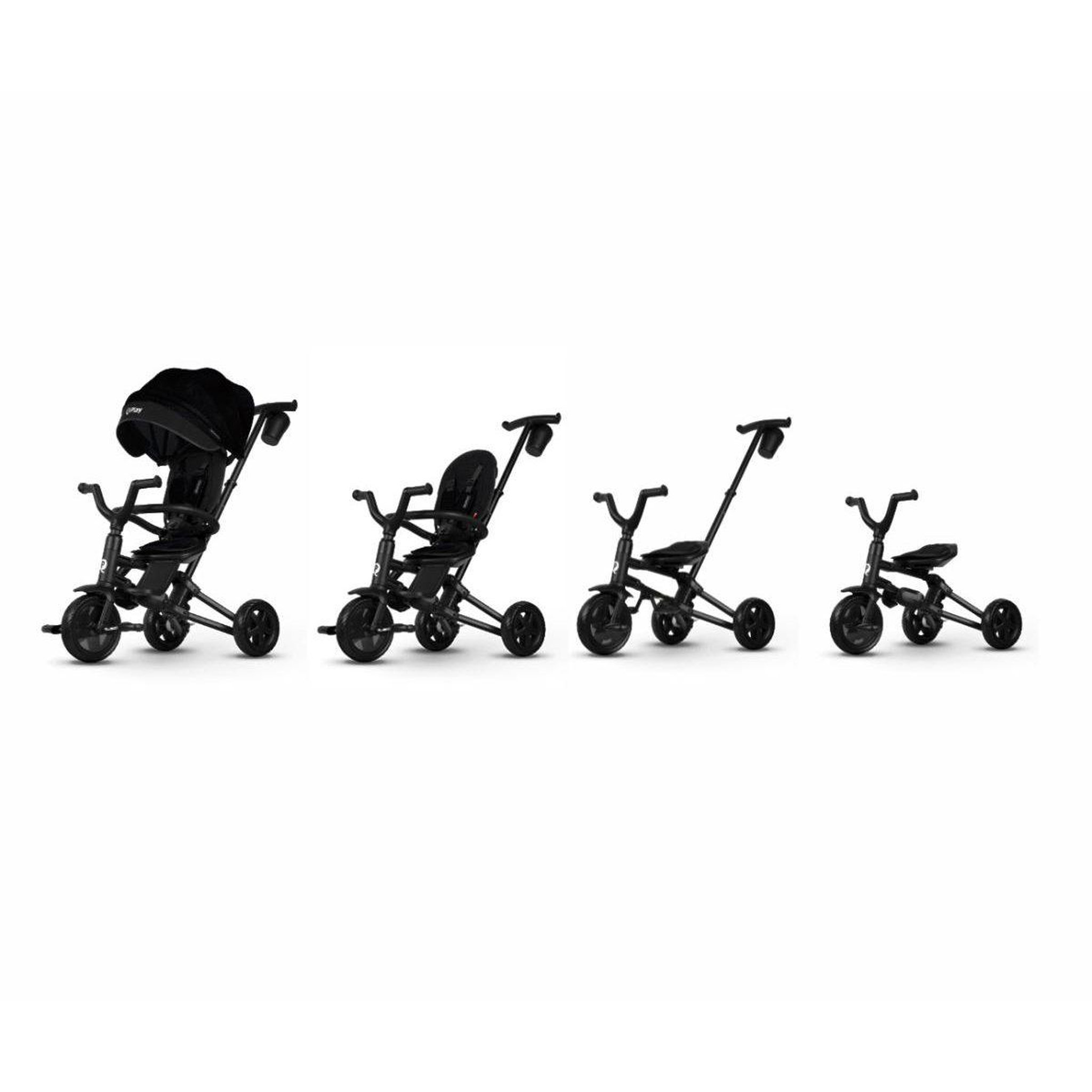Voir la diapositive 4 : QPLAY Tricycle  nova niello noir