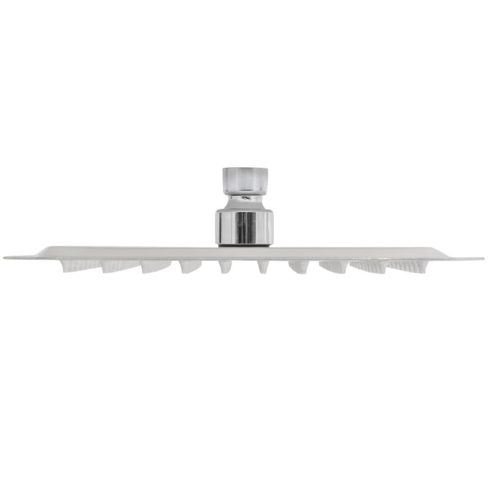 Voir la diapositive 4 : VIDAXL Tete de douche plongeante carree en acier inoxydable 20x20 cm