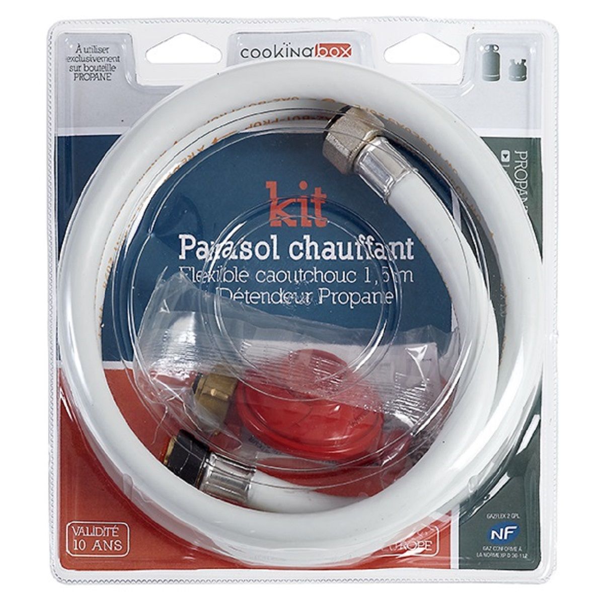 FAVEX Kit propane pour parasol chauffant à gaz