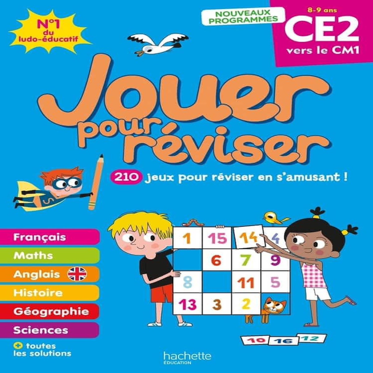 JOUER POUR REVISER. CE2 VERS LE CM1. AVEC UN CRAYON, EDITION 2026, Lecreux Michèle