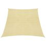 Voir la diapositive 2 : VIDAXL Voile d'ombrage 160 g/m^2 Beige 3/4x2 m PEHD