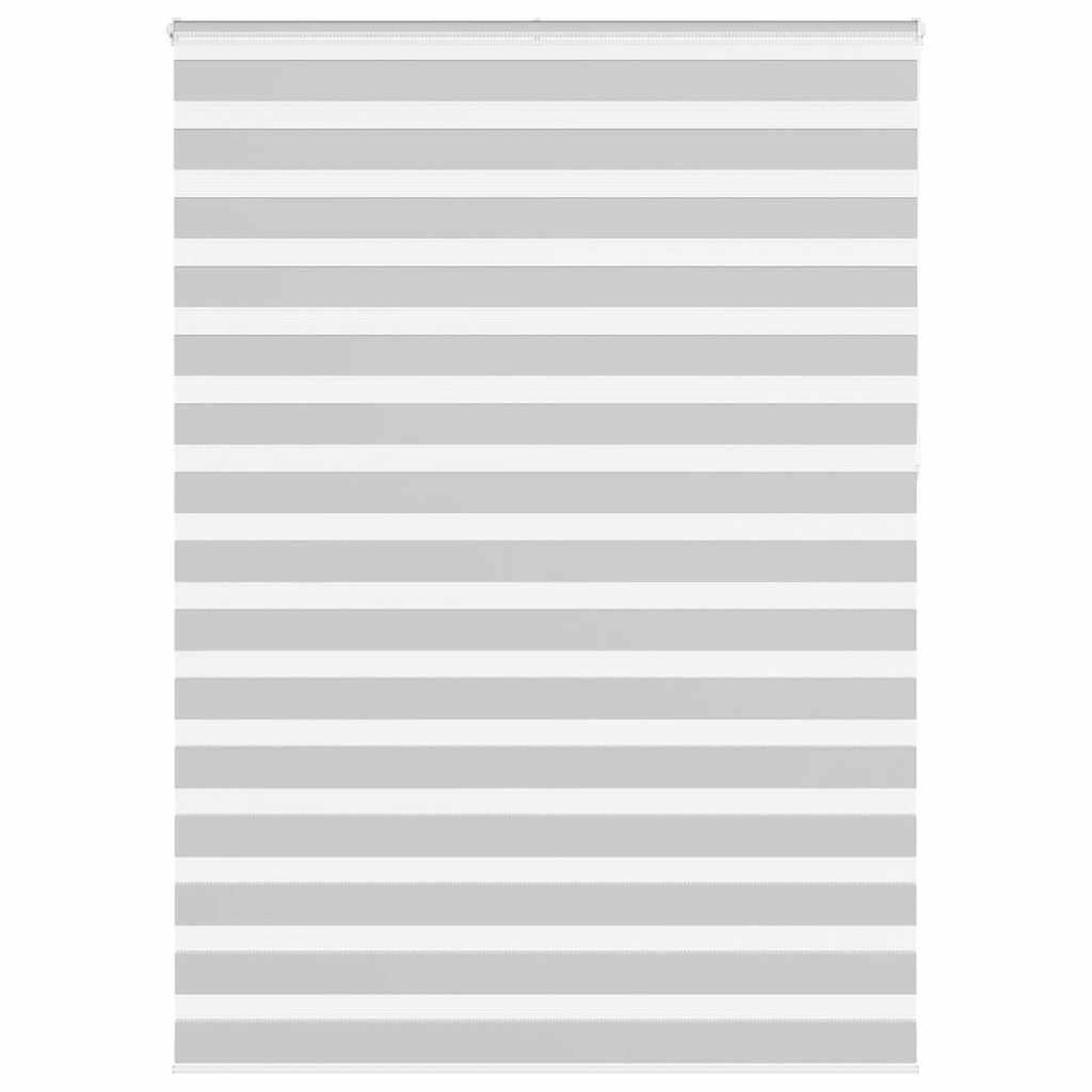 VIDAXL Store zebre gris clair largeur du tissu 150,9 cm polyester